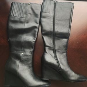 Ralph Lauren under knee boots